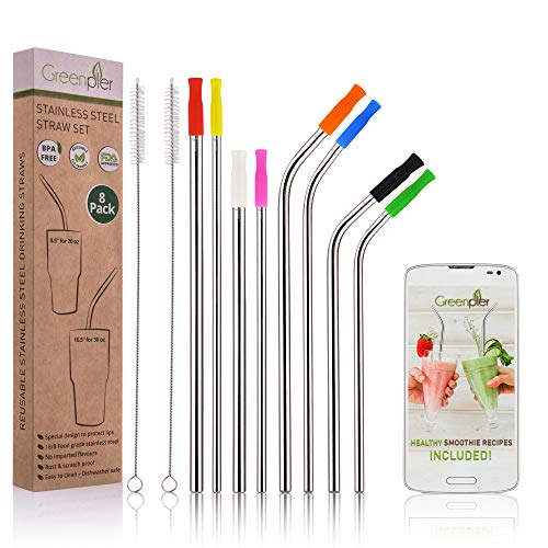 stainless steel drinking straws