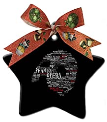 Star ceramic ornament