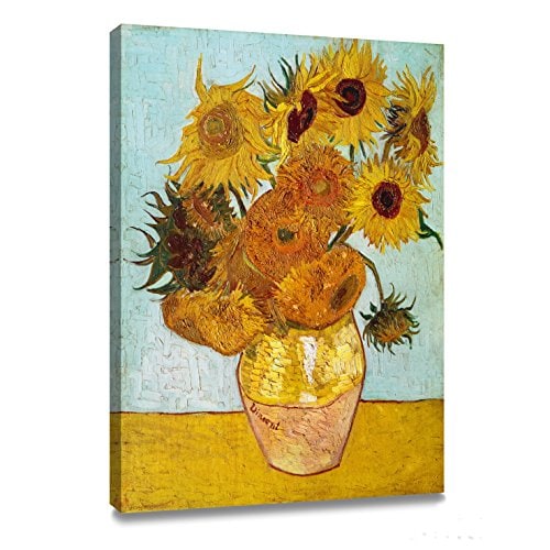 sunflowers art poster print