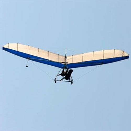 tandem hang gliding flight