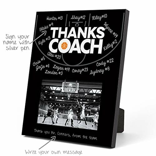 thanks coach picture frame