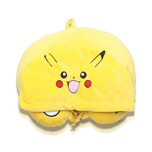 travel pillow with hood