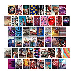 vintage wall print collage kit