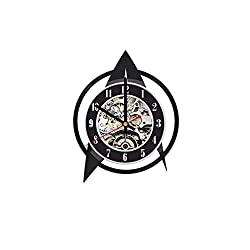 vinyl mechanical clock
