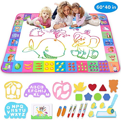 water drawing mat