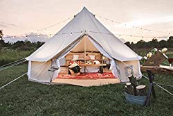 waterproof canvas tent