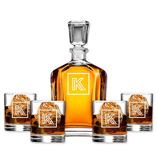 whiskey decanter set