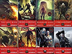 witcher series 8 book collection
