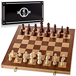 wooden chess set