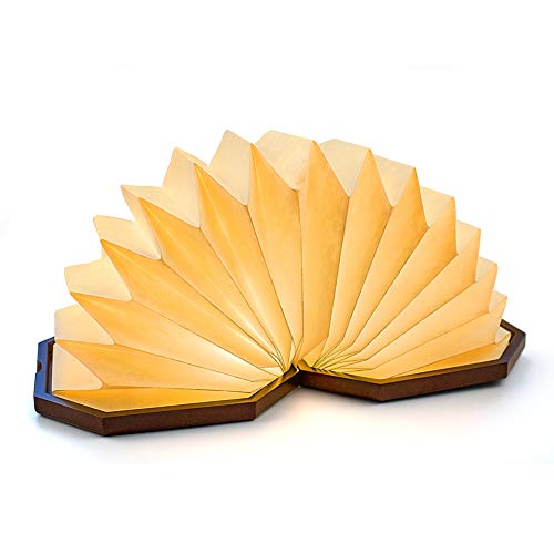 wooden folding book
