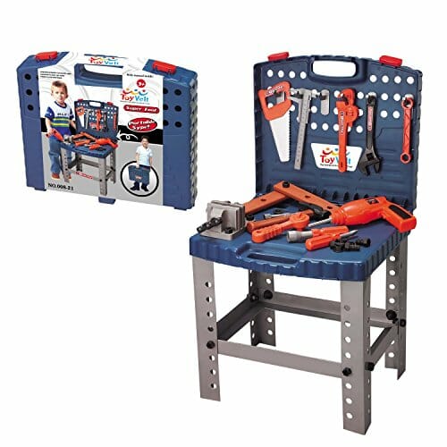 WORKBENCH toy with little tools