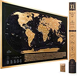 world map poster