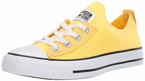 yellow color converse sneakers
